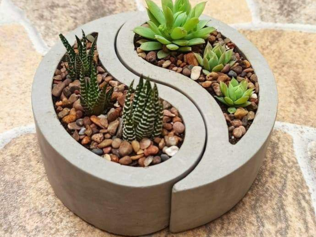 Taş Kaplamalı Saksı 12 görsel 3