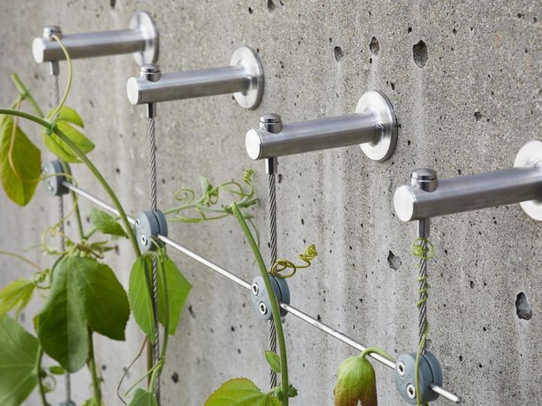 Yaprak Desenli Bitki Duvarı 01 görseli