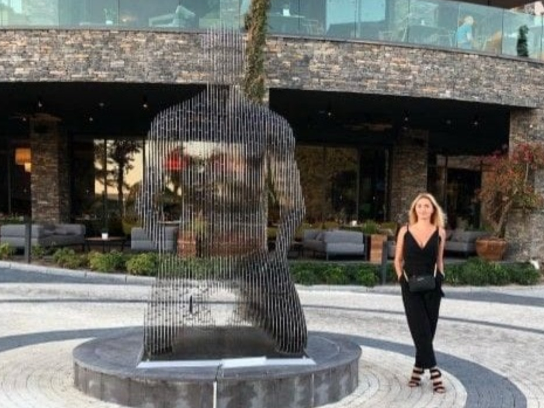 Açık Alan Siluet Heykeli 03 görsel 2